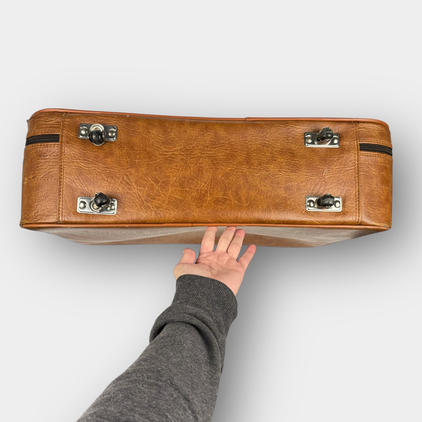 Jet Stream vintage vinyl suitcase