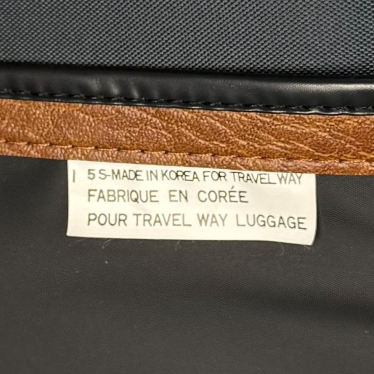 Jet Stream vintage vinyl suitcase