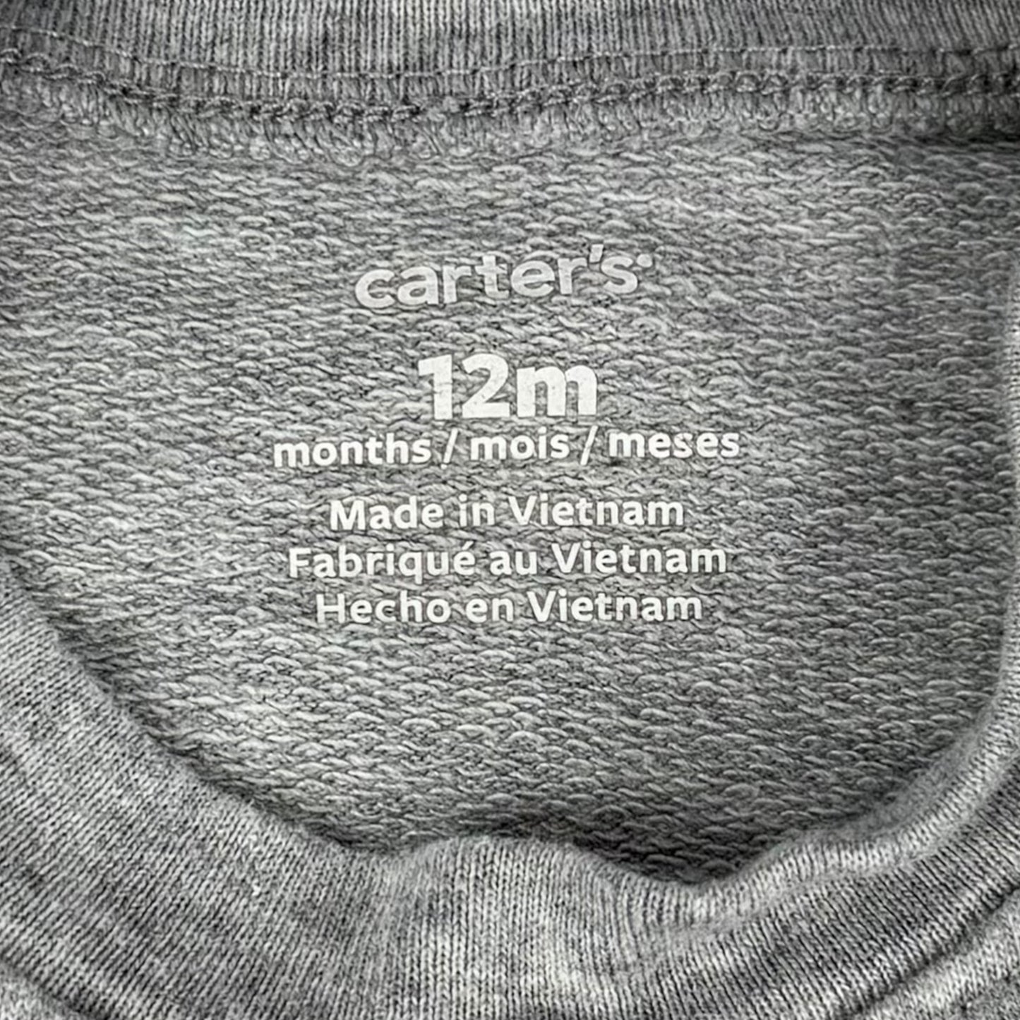 Carter's Crew Sweatshirt (12M)