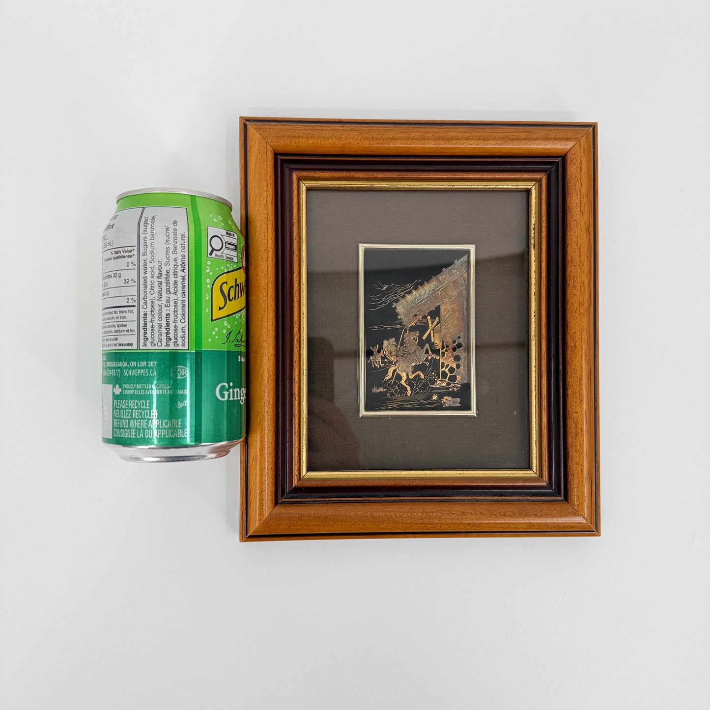Toledo Framed Gold Art