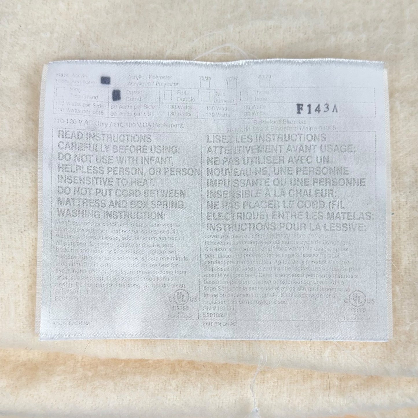 Sealy Queen Heated Blanket