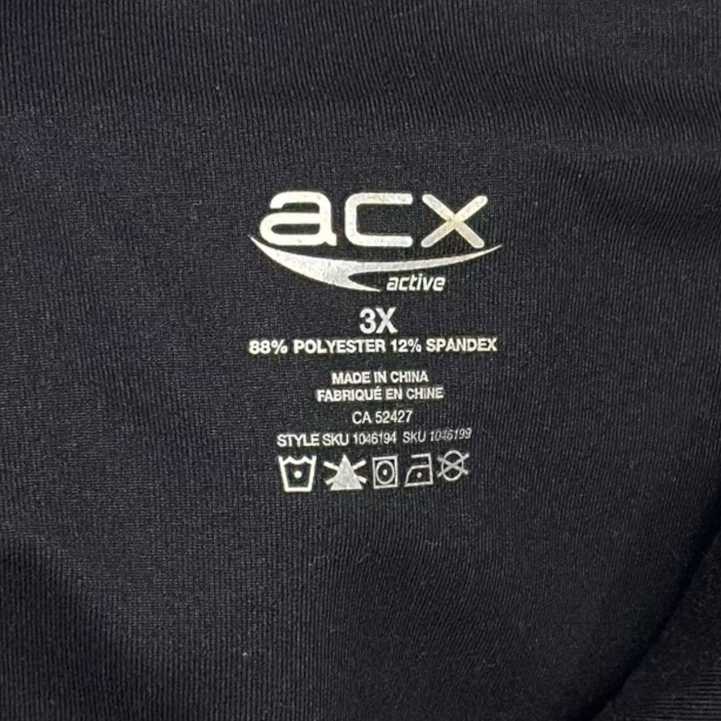 ACX Laser Cut Capri Leggings