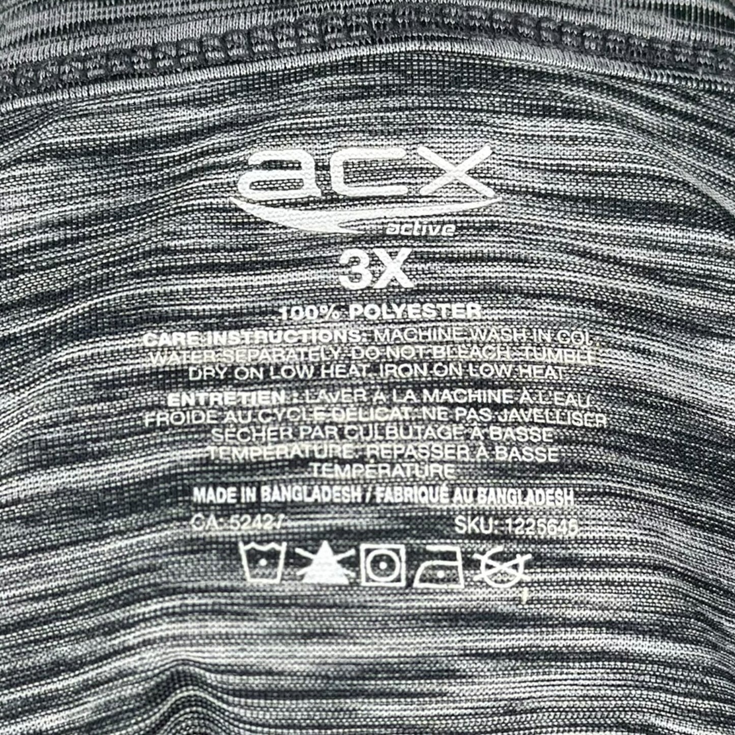 ACX Active lattice sleeve top