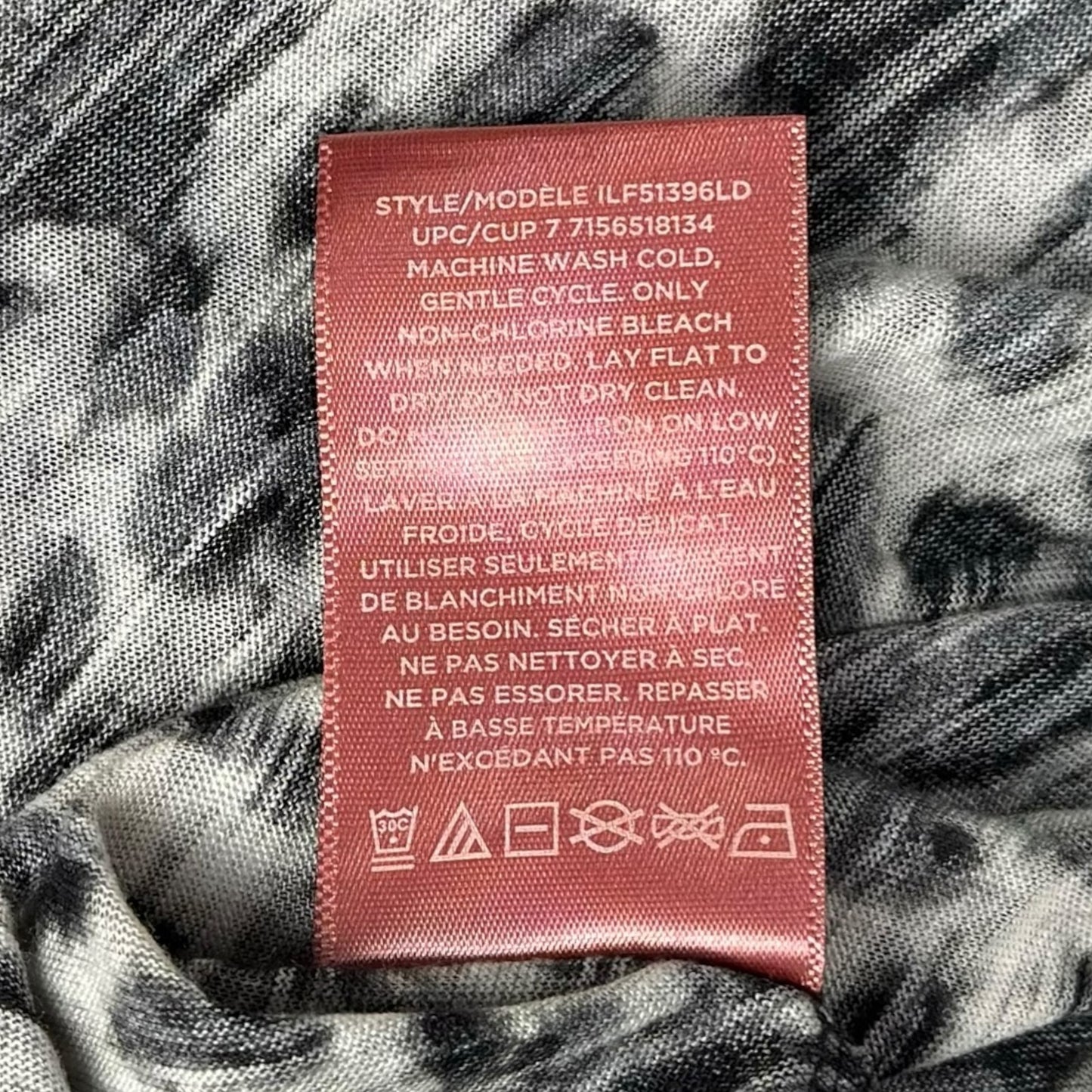 iyla sheer animal tunic