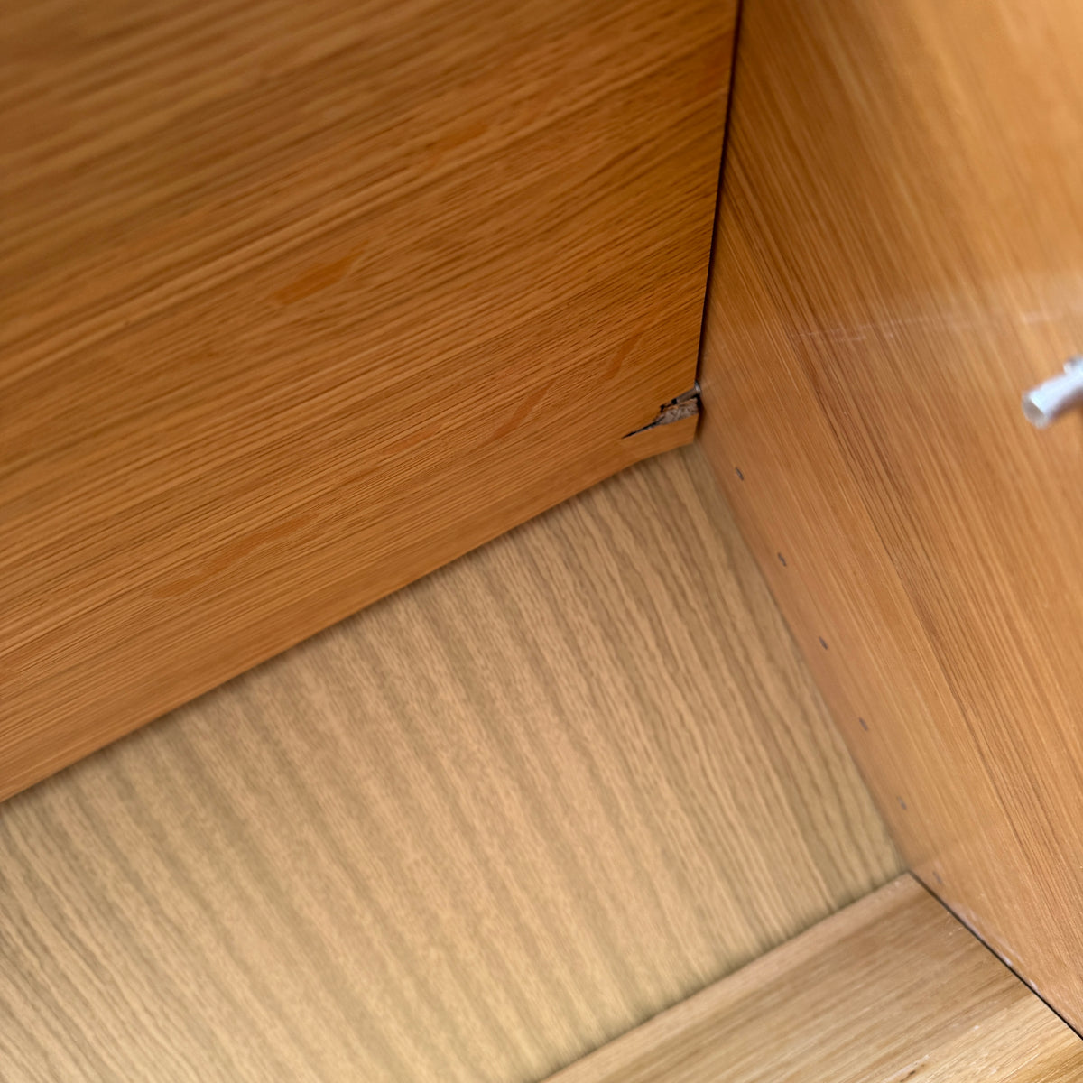 Oak Effect Adjustable Bookcase