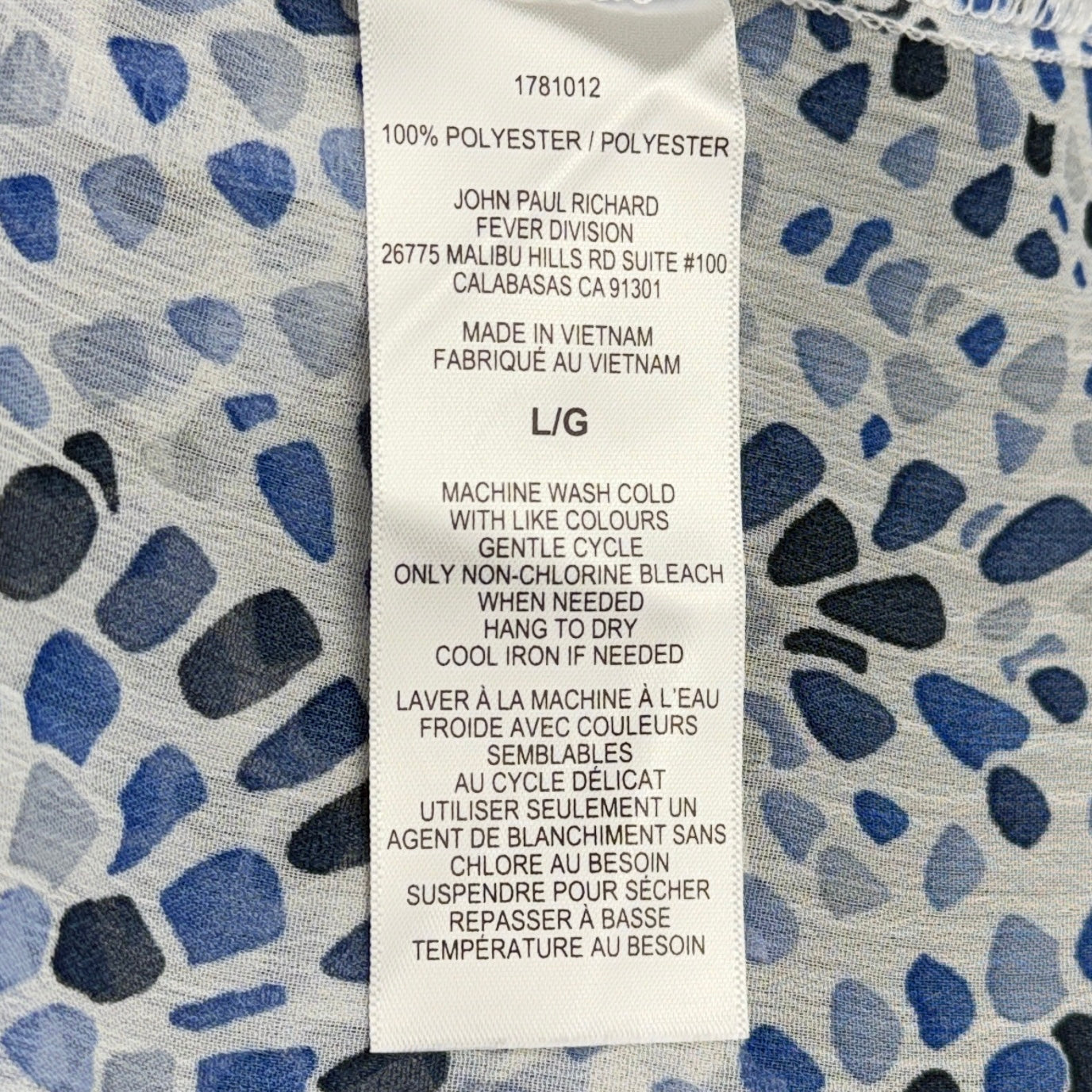 Cristina B Layered Hem Blouse
