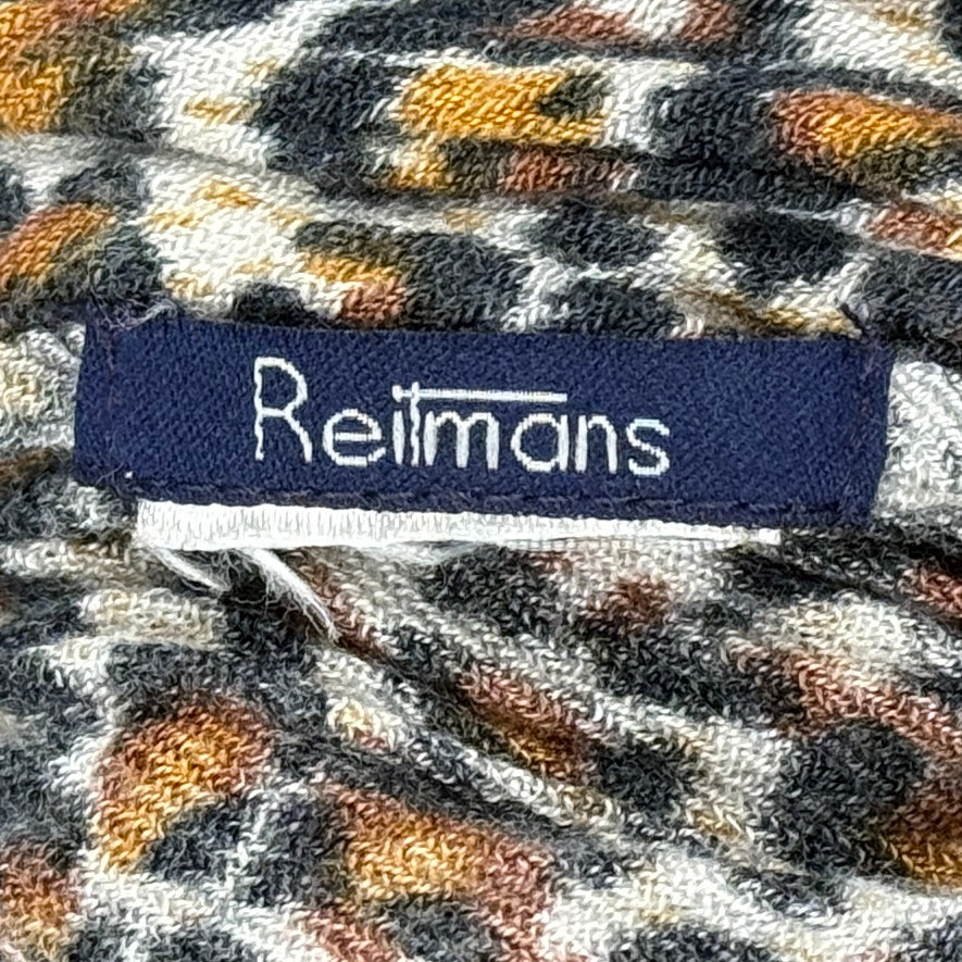 Reitmans Leopard Fringe Scarf