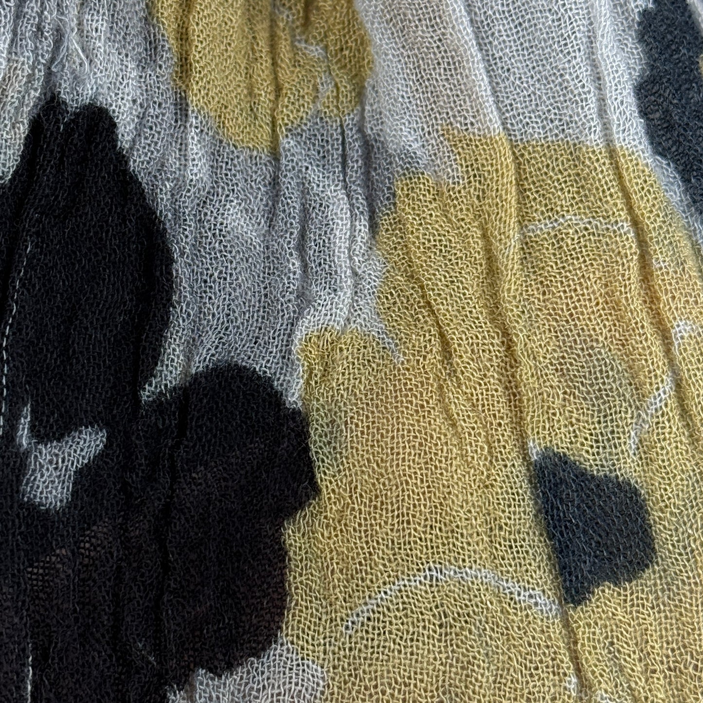 Floral Crinkle Scarf