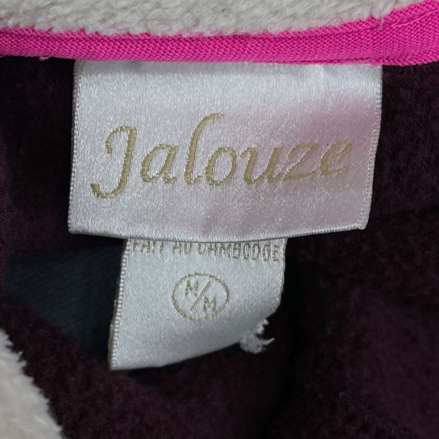 Jalouze fleece pullover