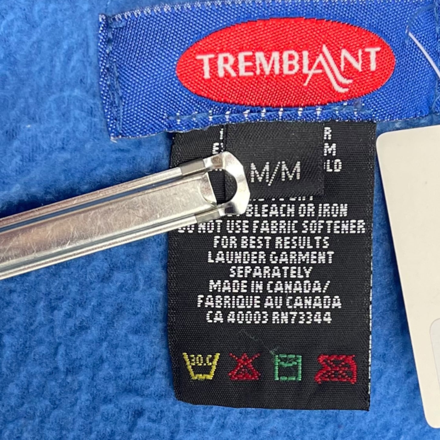 Tremblant zip up fleece sweater