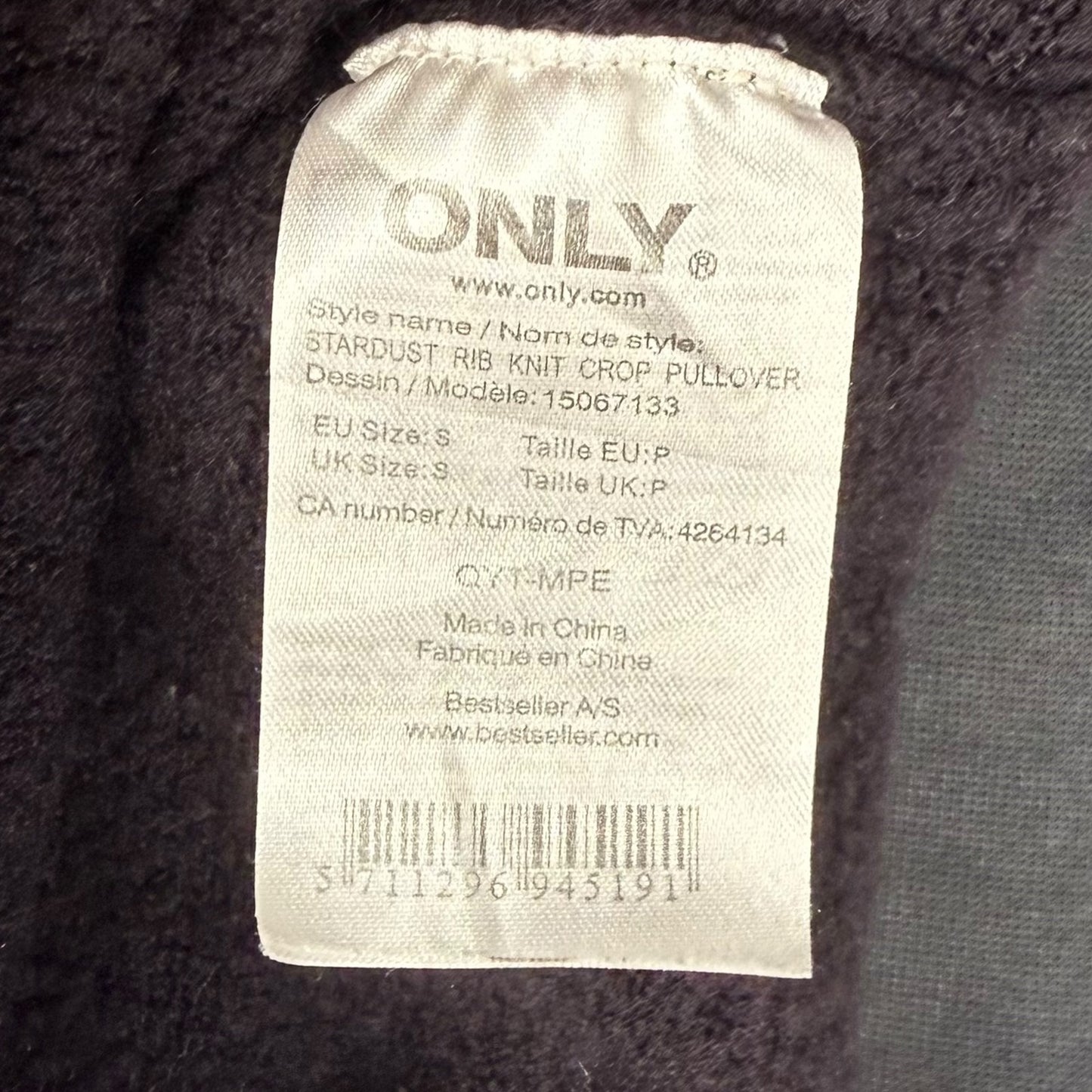 ONLY sweater cropped