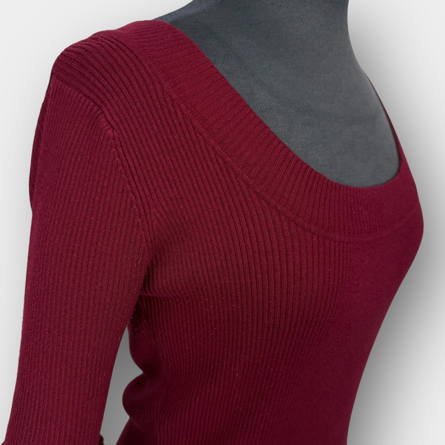 Majora ribbed knit top