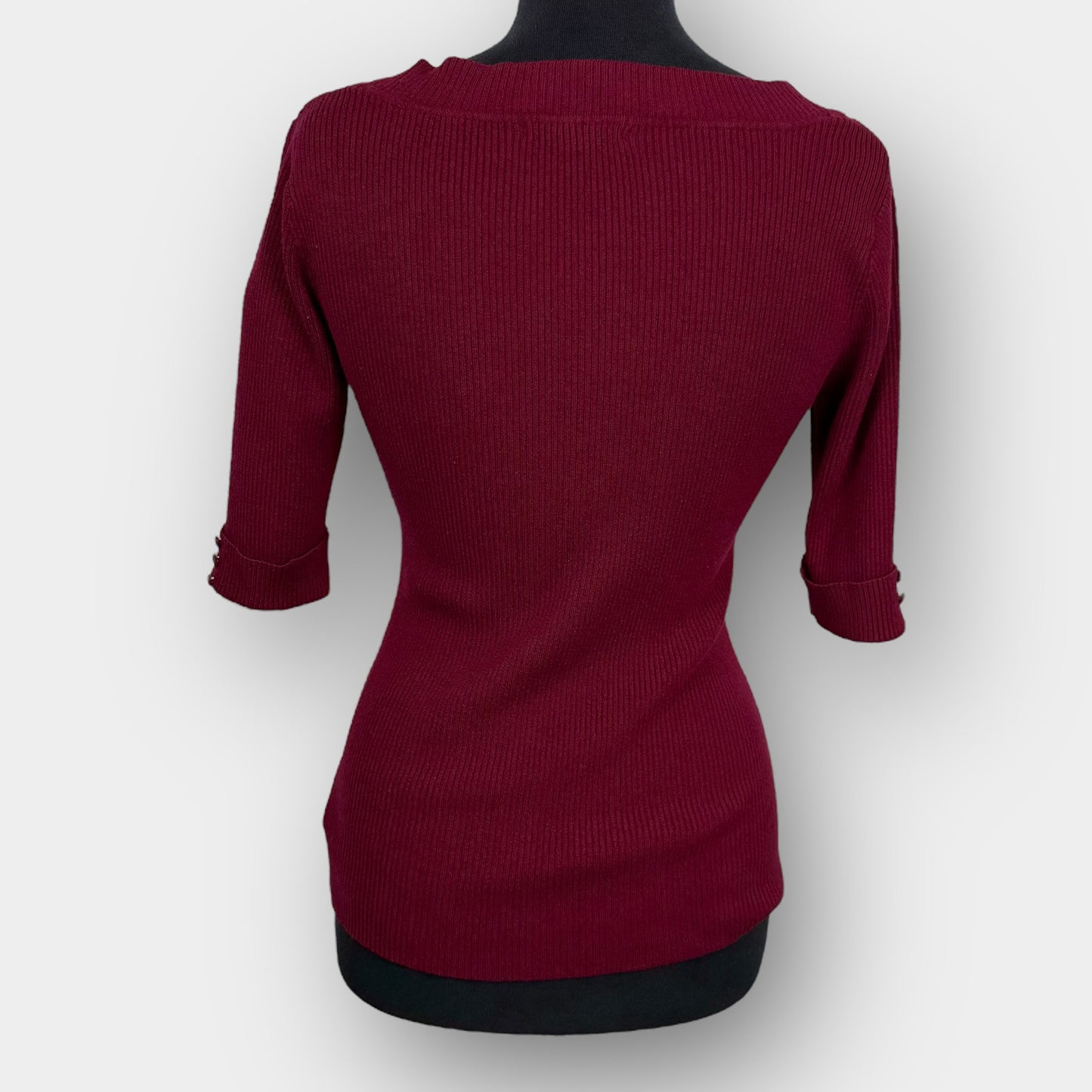 Majora ribbed knit top
