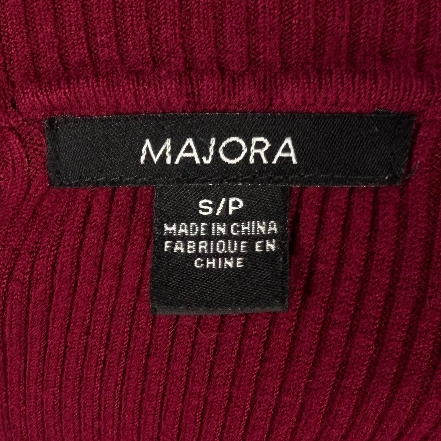 Majora ribbed knit top