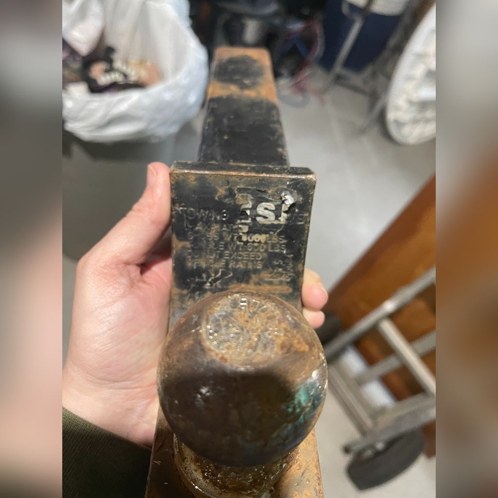 Towing ball mount with 2" ball