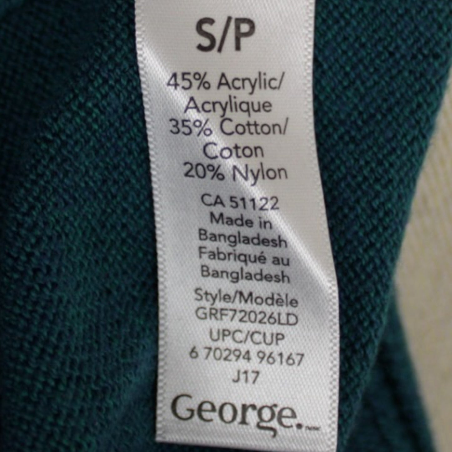George sweater cross-back