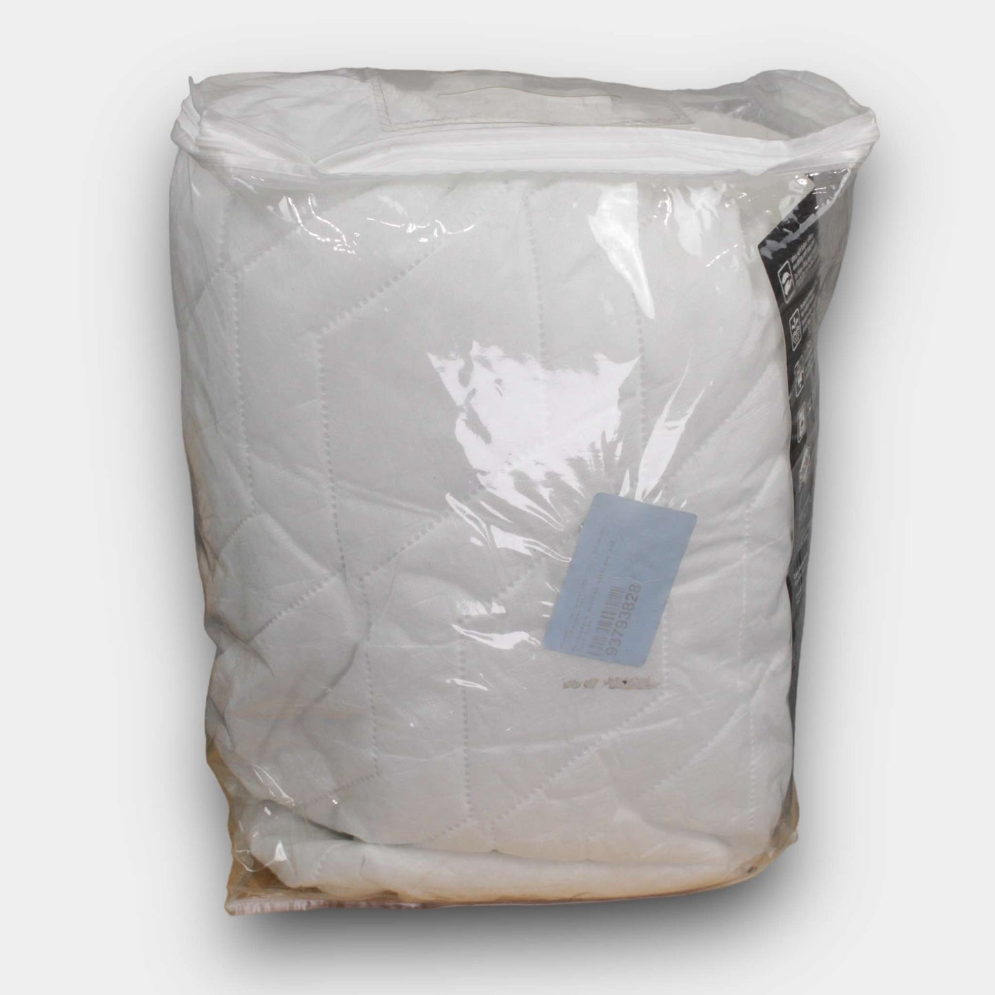 Twin quilted mattress pad