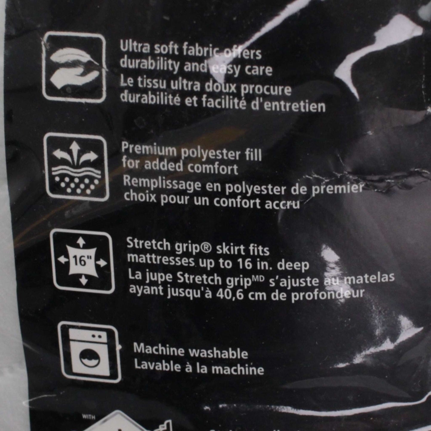 Twin quilted mattress pad