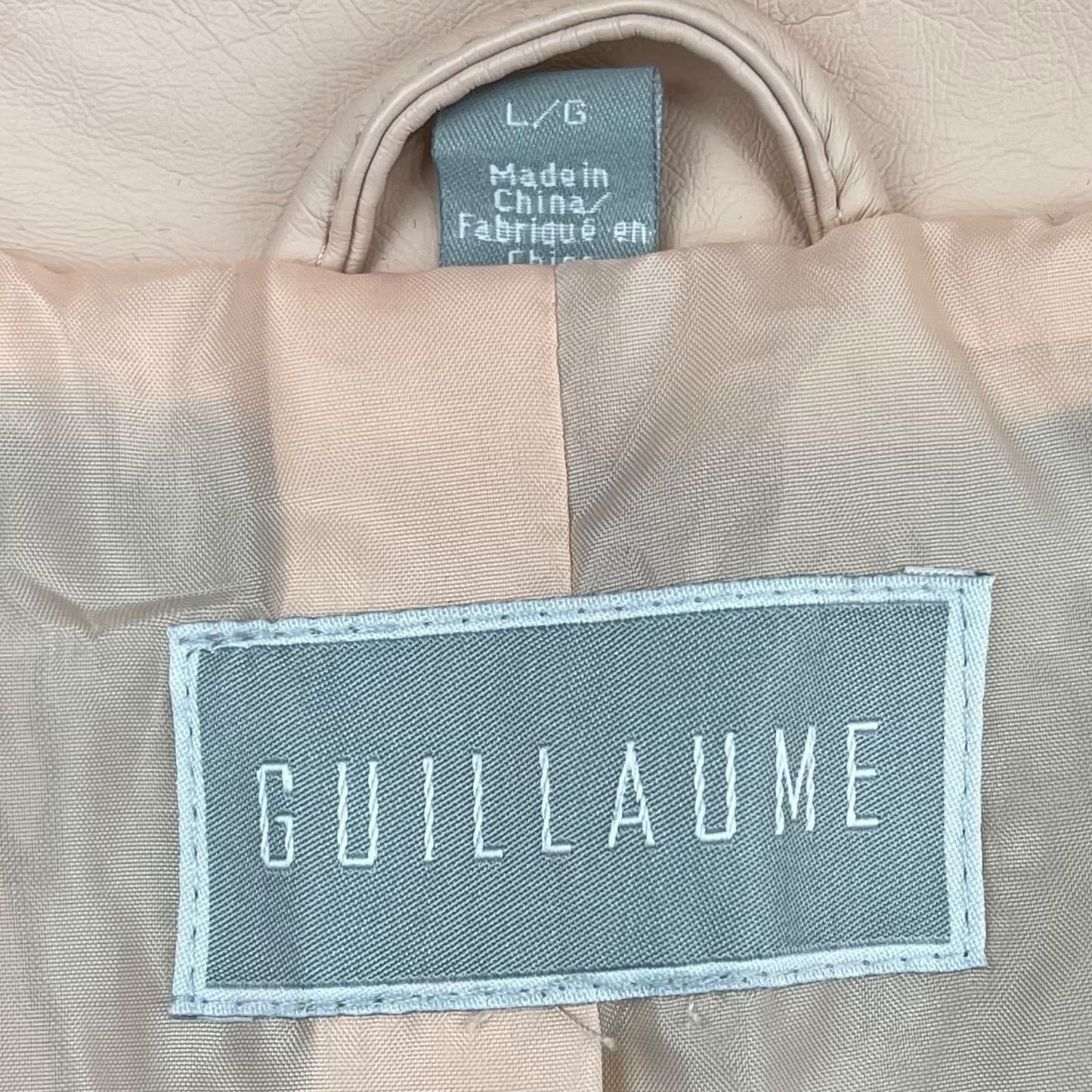 Guillaume faux leather jacket