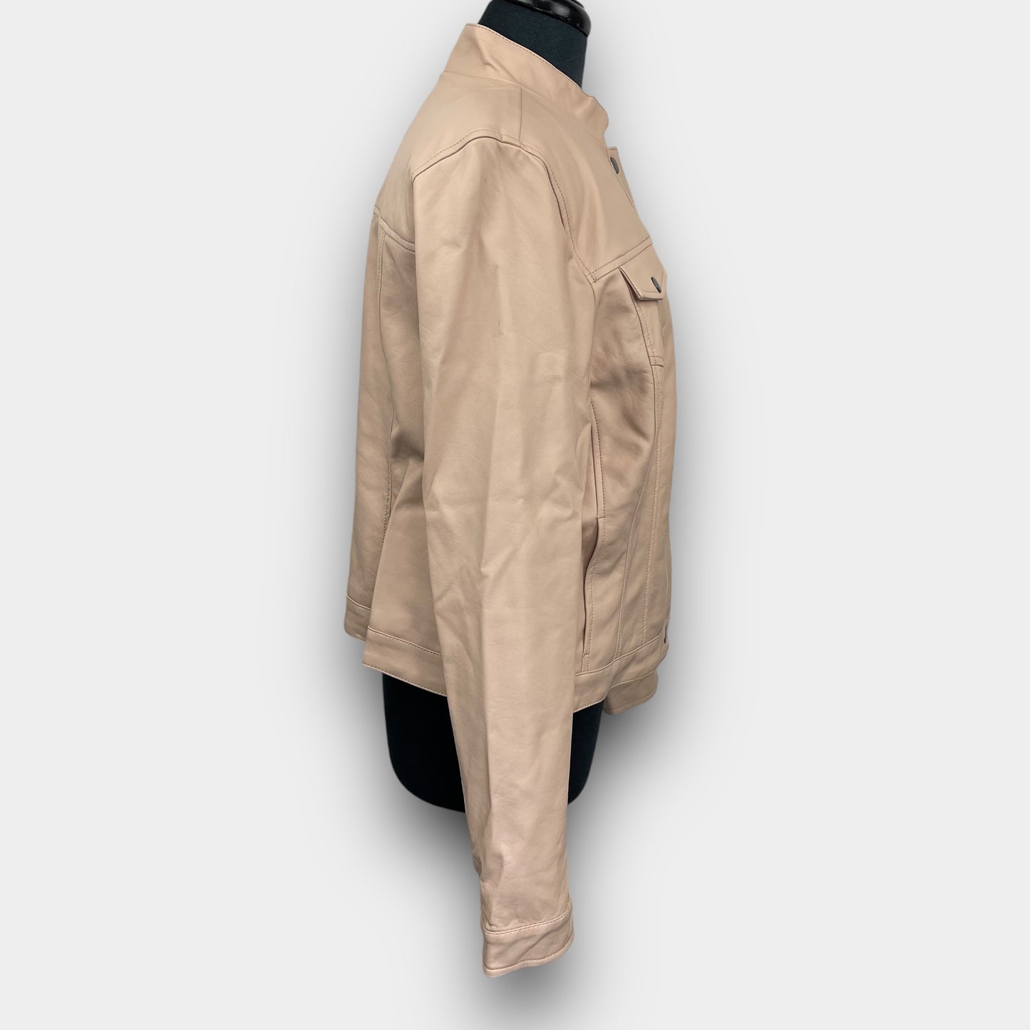 Guillaume faux leather jacket