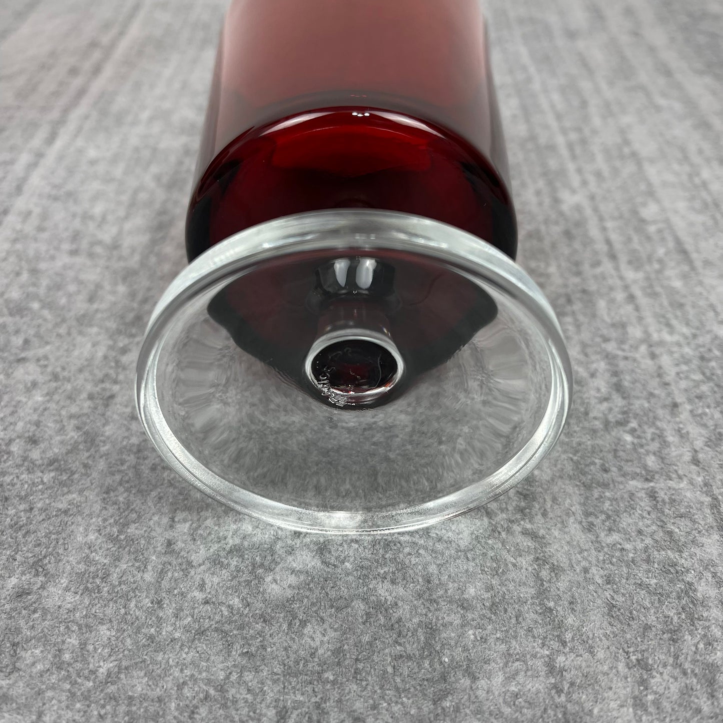 Ruby Red wine glasses