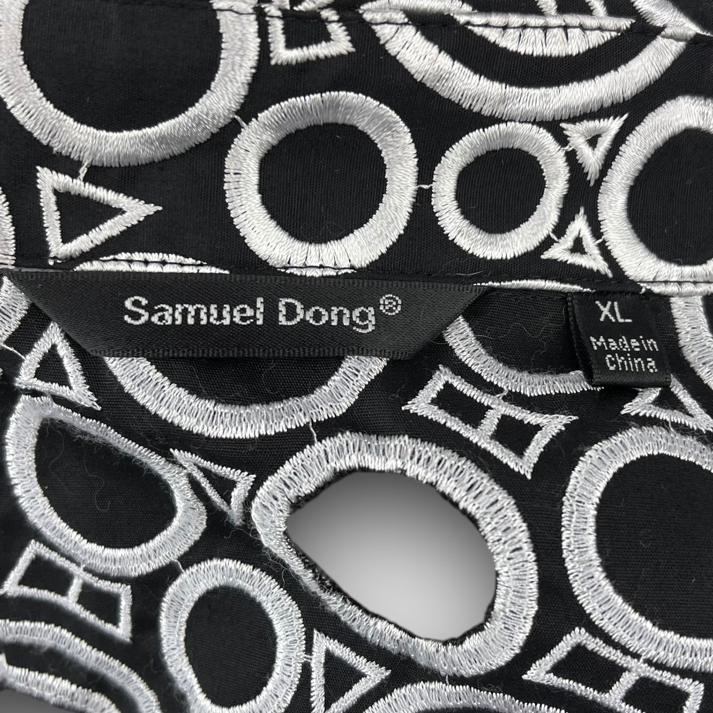 Samuel Dong zippered shirt