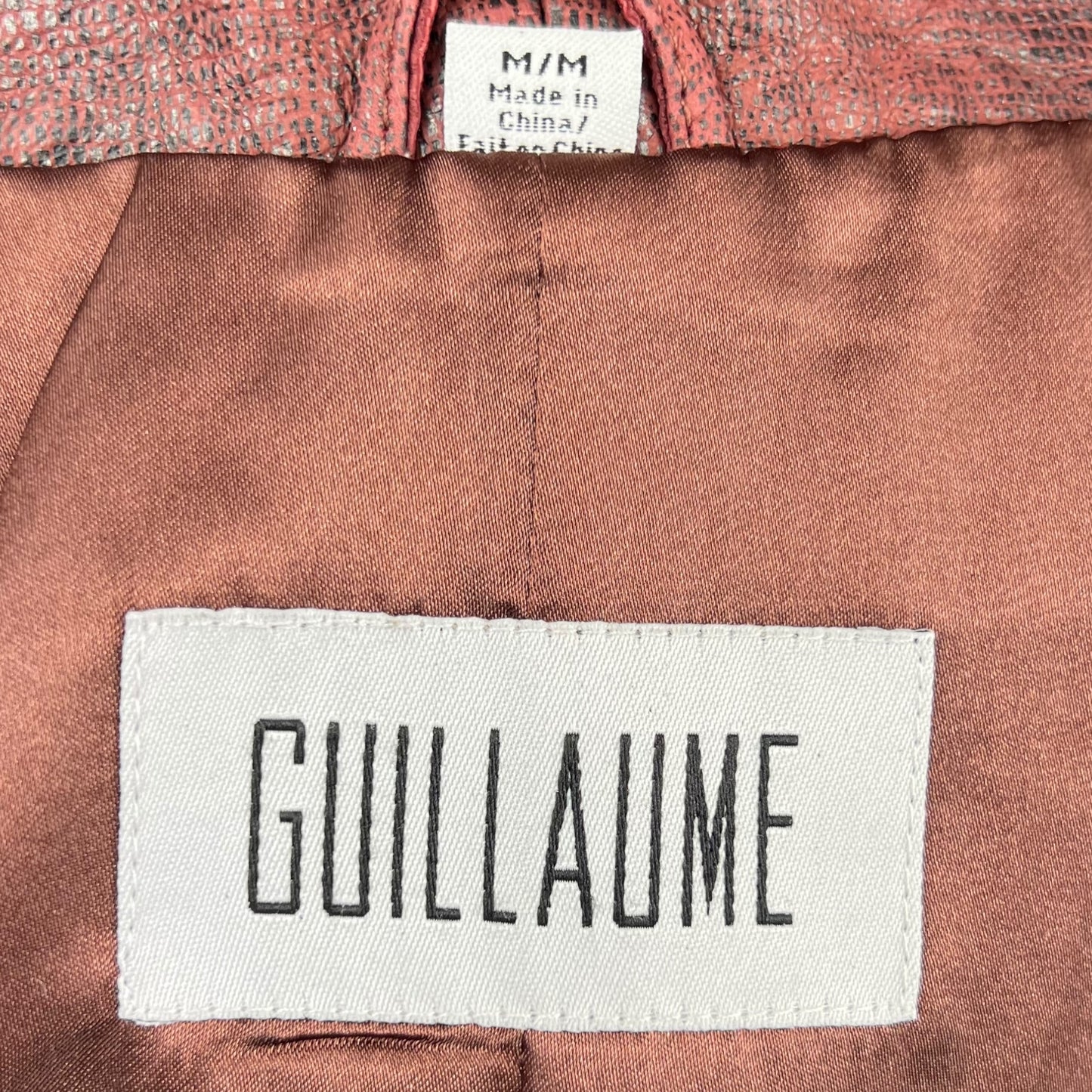 Guillaume leather jacket