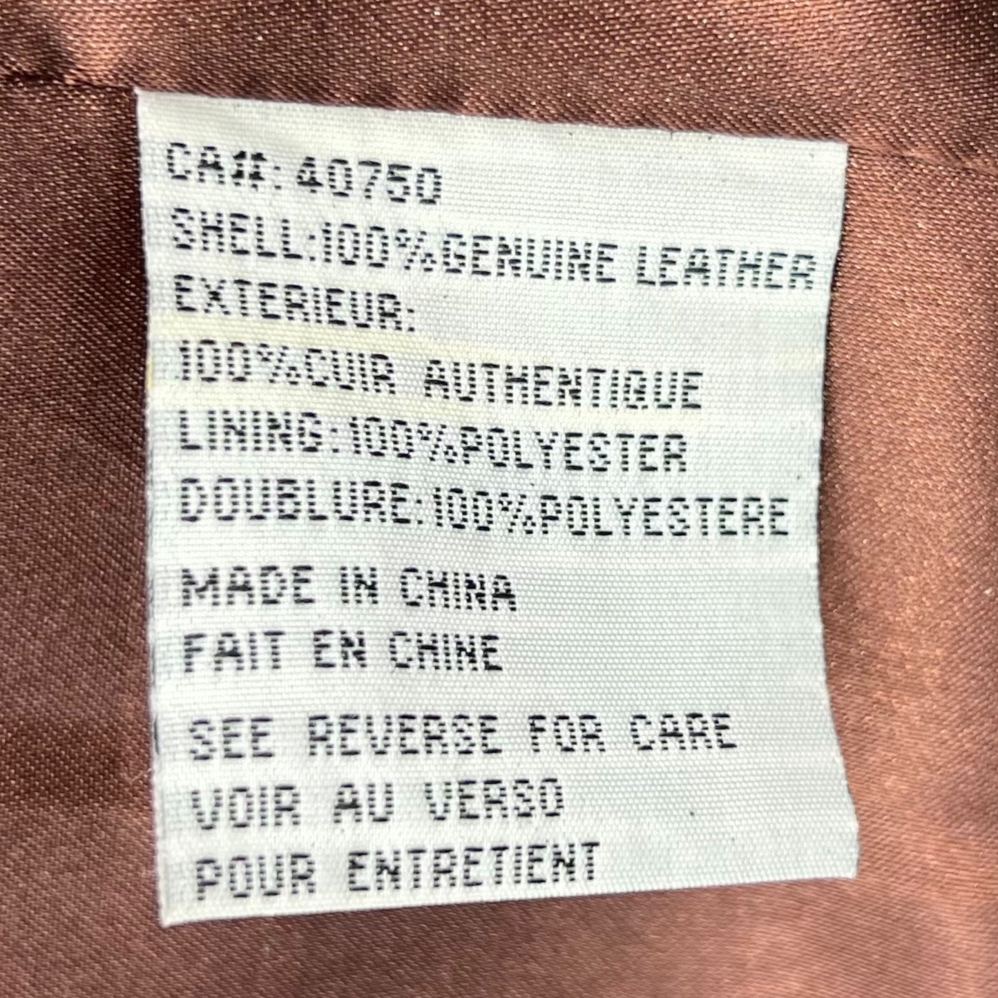 Guillaume leather jacket