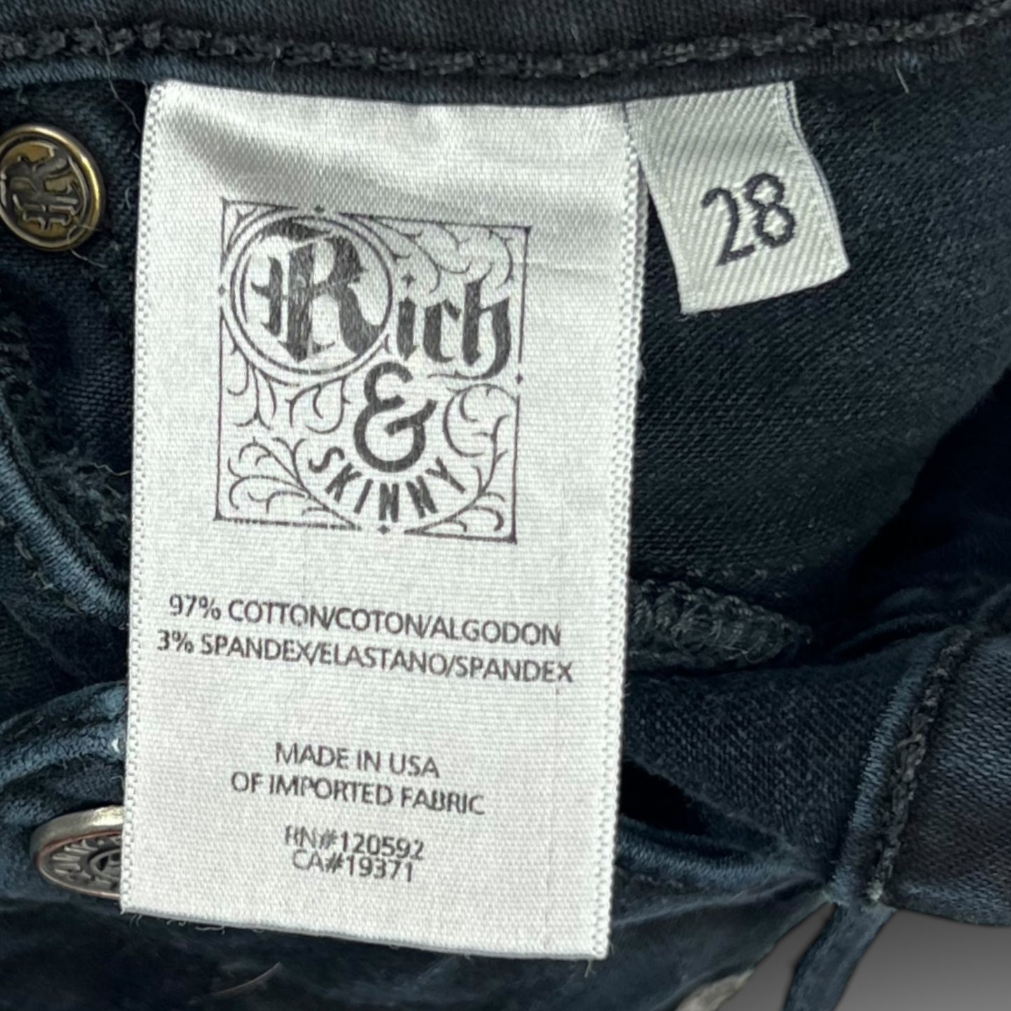 Rich & Skinny jean