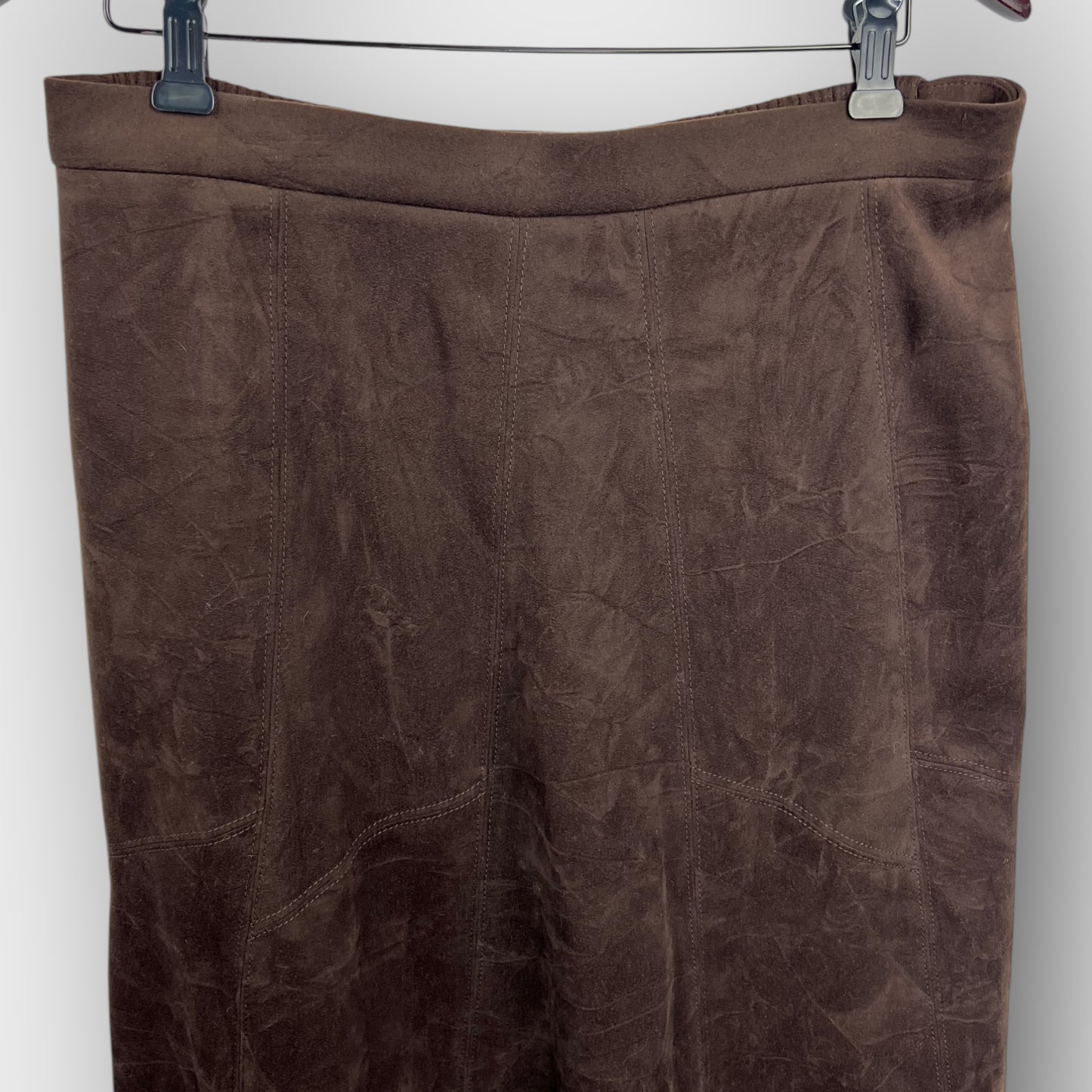 TanJay Petite faux suede skirt