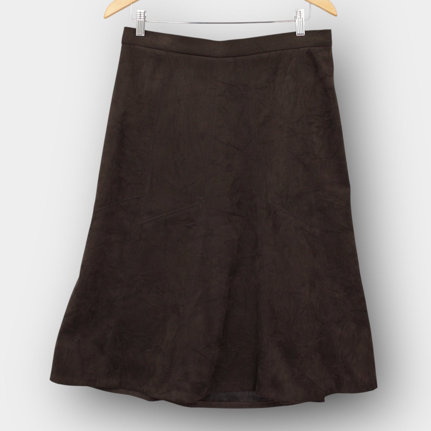 TanJay Petite faux suede skirt