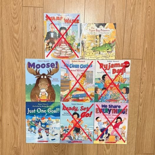 Robert Munsch Kids Book Lot of 3