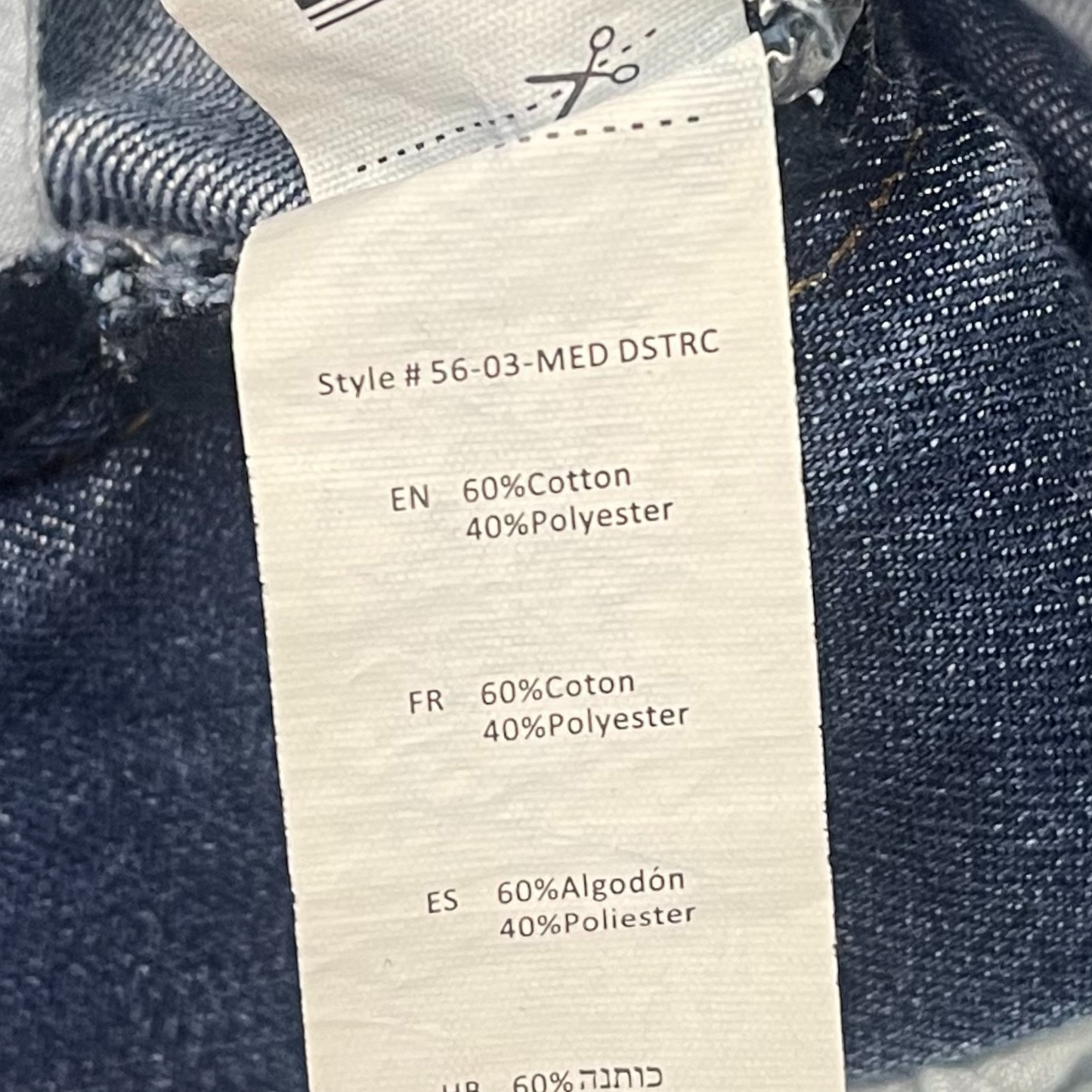 Urban Heritage Straight distressed jean