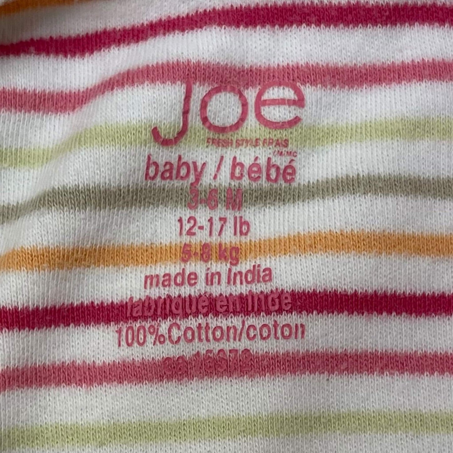 Joe Fresh onesie