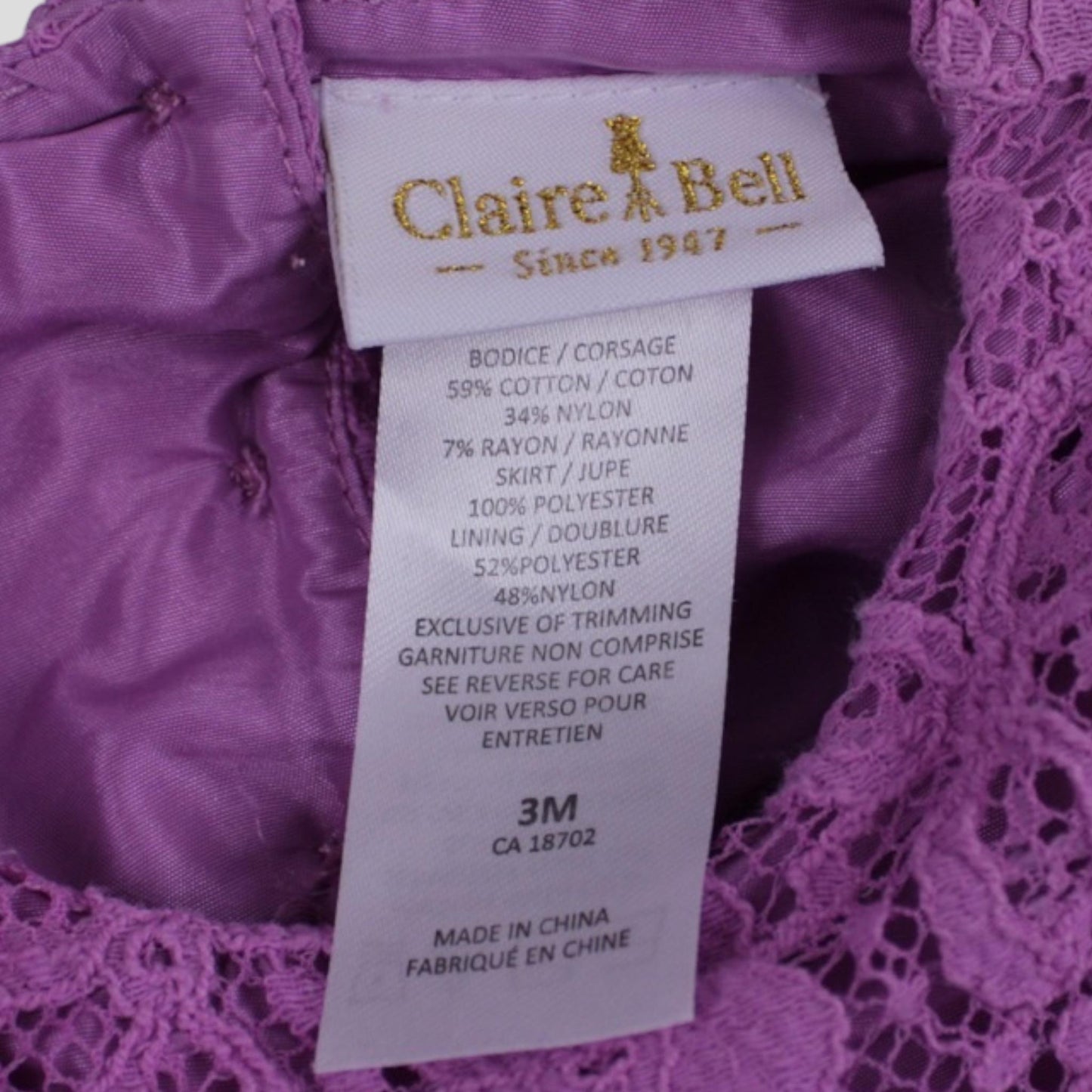 Claire Bell dress