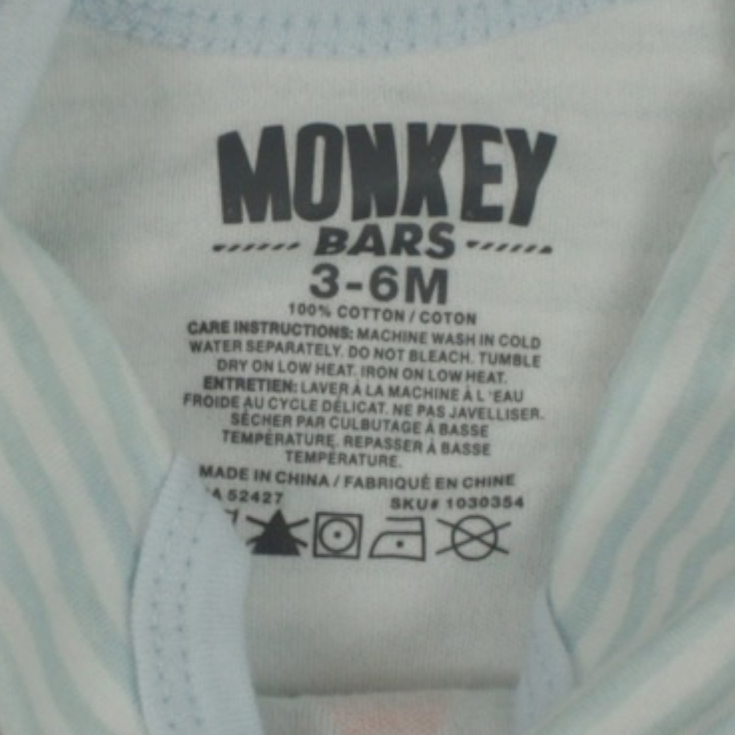 Monkey Bars onesie