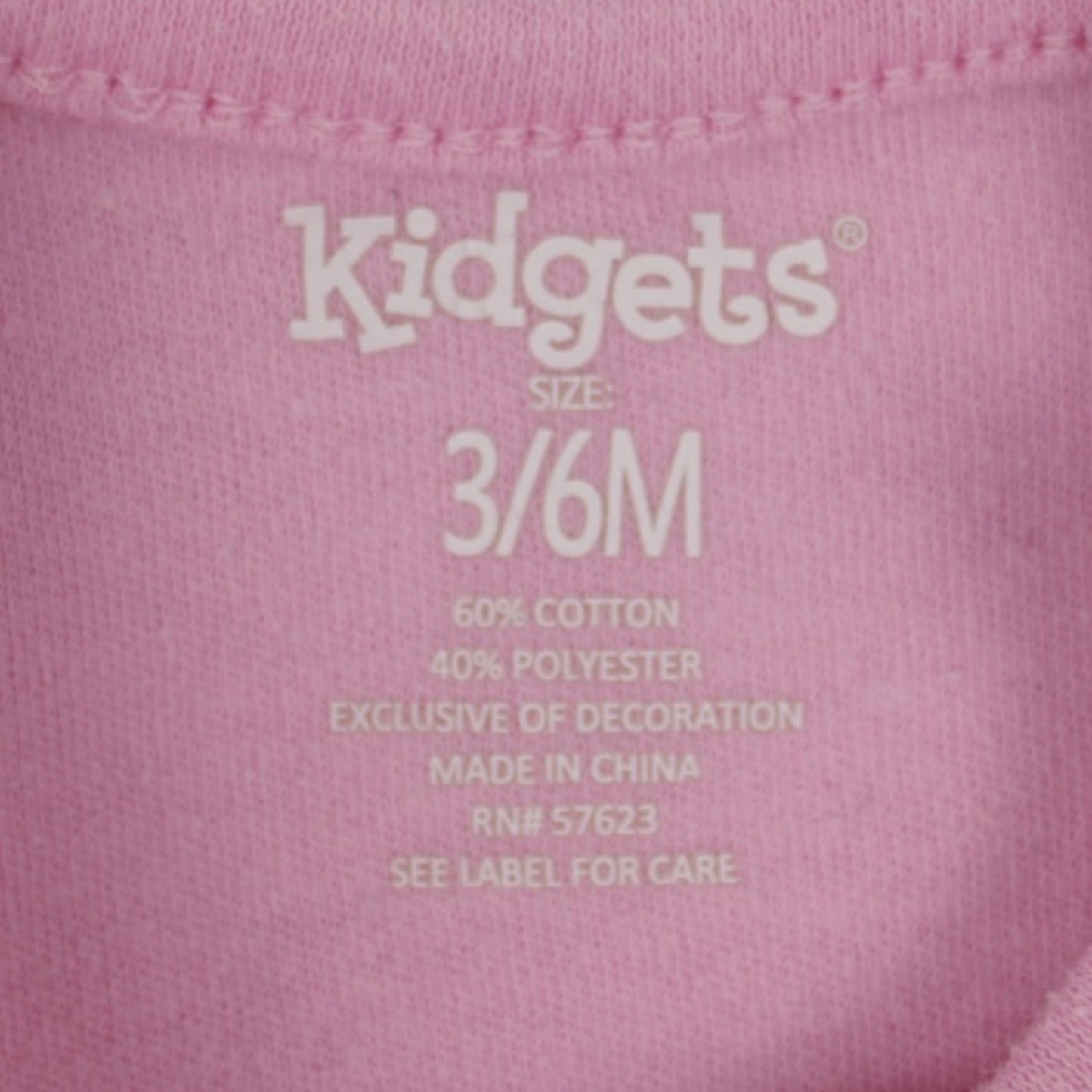 Kidgets onesie