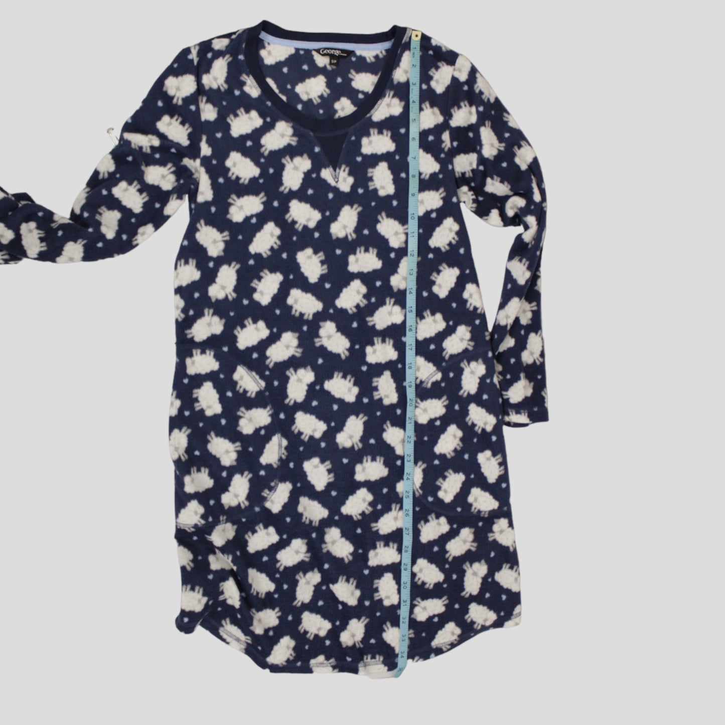 George fleece nightgown