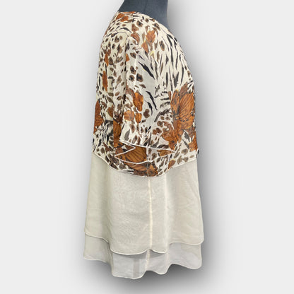 Moffi layered blouse
