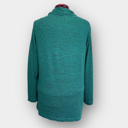 Cowl neck pullover