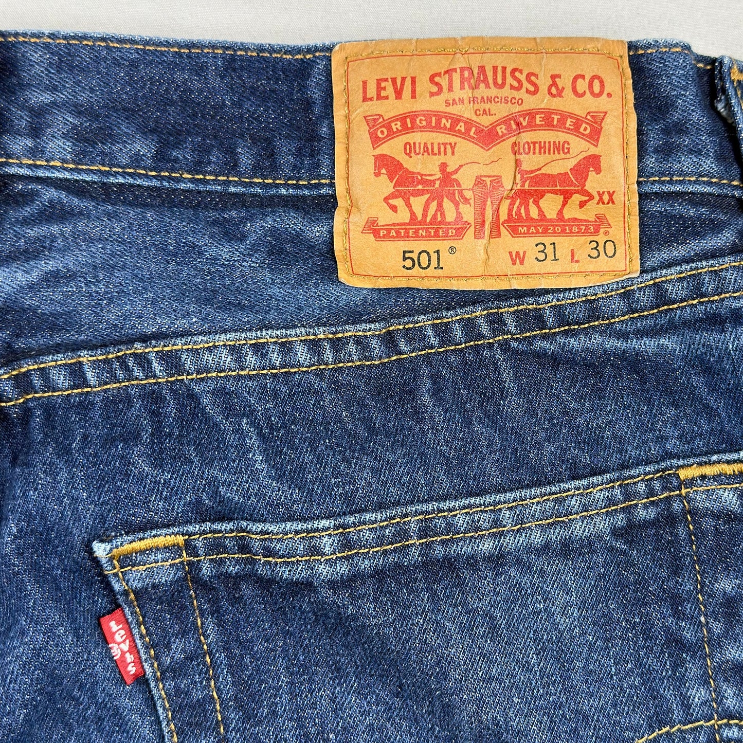 Levis 501 Button Fly Jeans