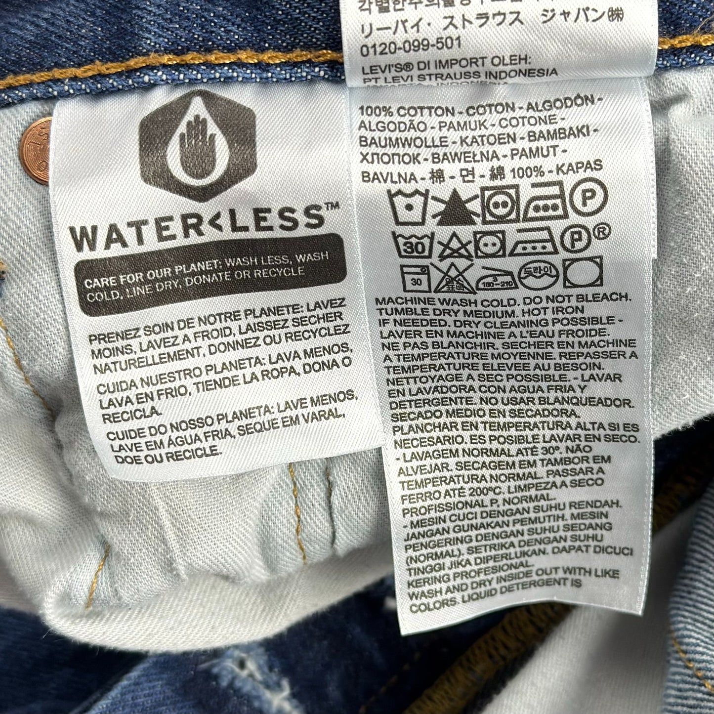 Levis 501 Button Fly Jeans