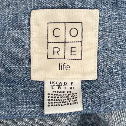 Core life denim shirt