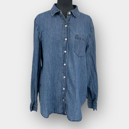 Core life denim shirt