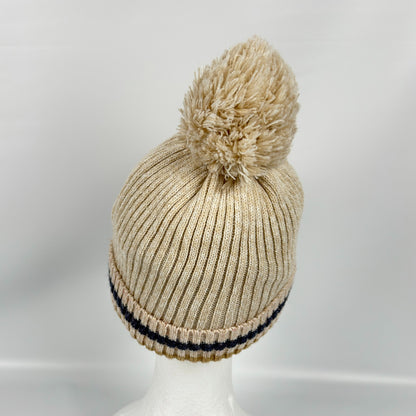 Mountain Ridge Pom Beanie