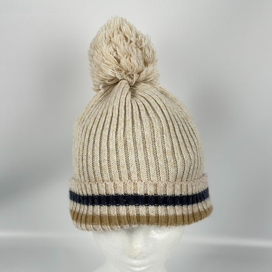 Mountain Ridge Pom Beanie
