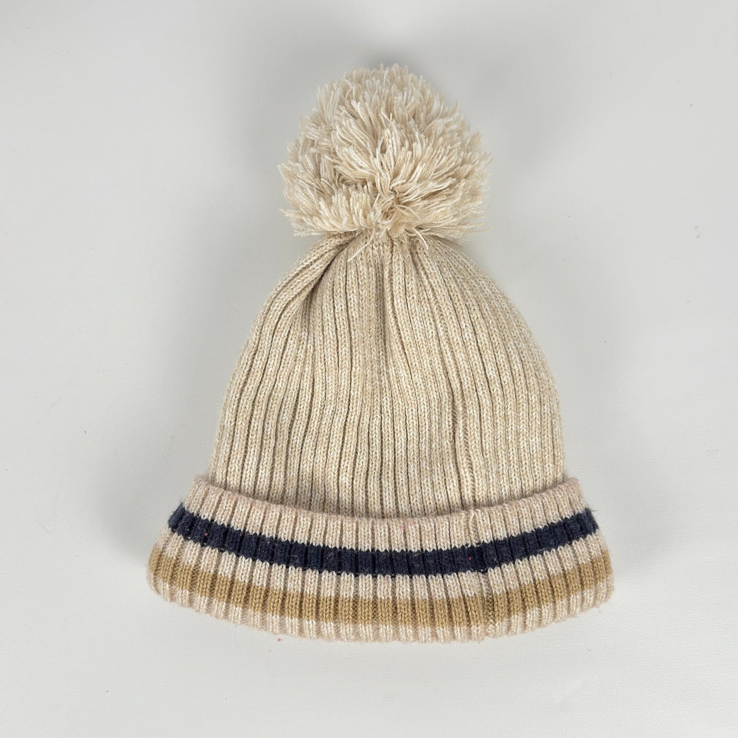 Mountain Ridge Pom Beanie