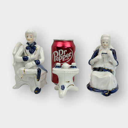Porcelain Couple Figurine Set