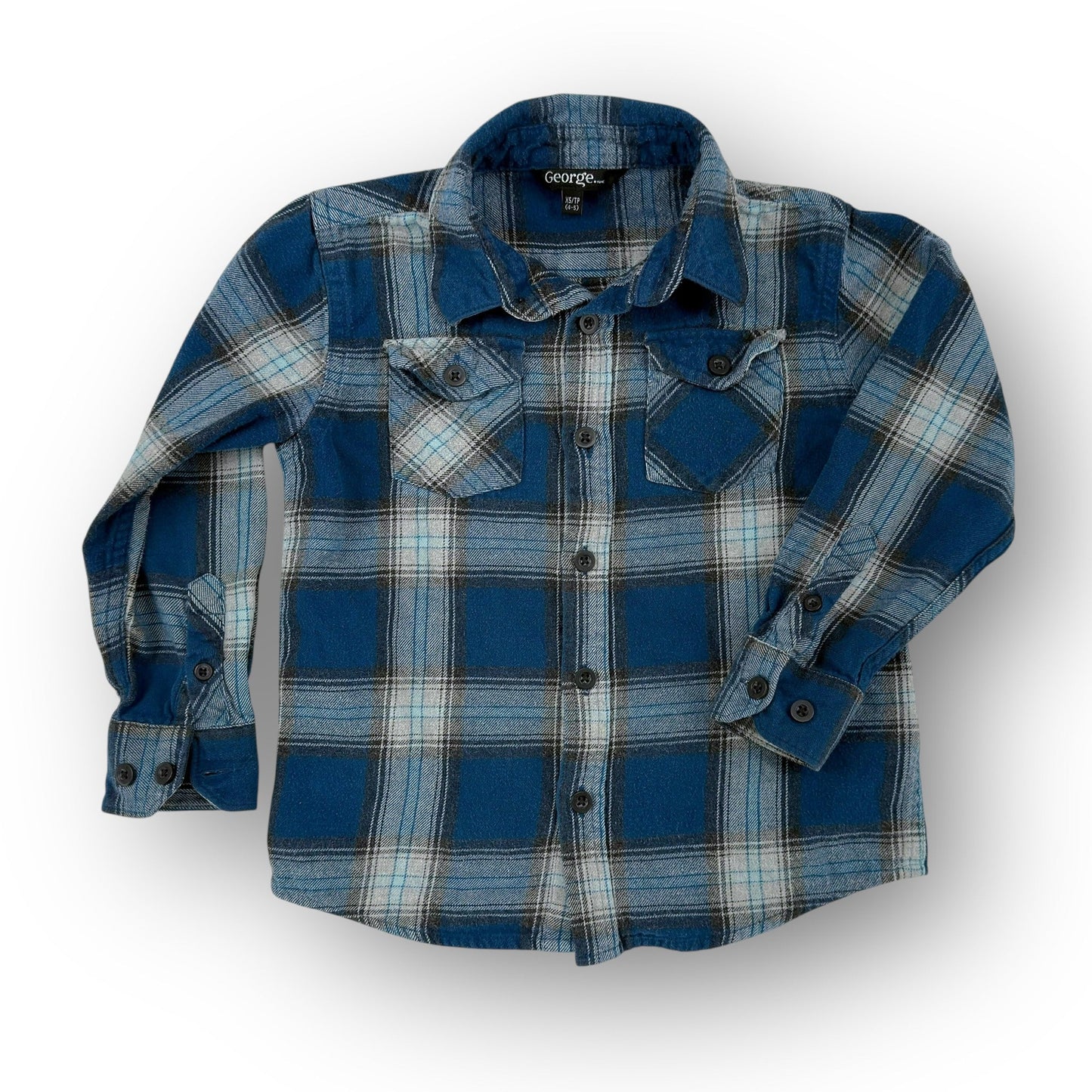 George Plaid Flannel Shirt
