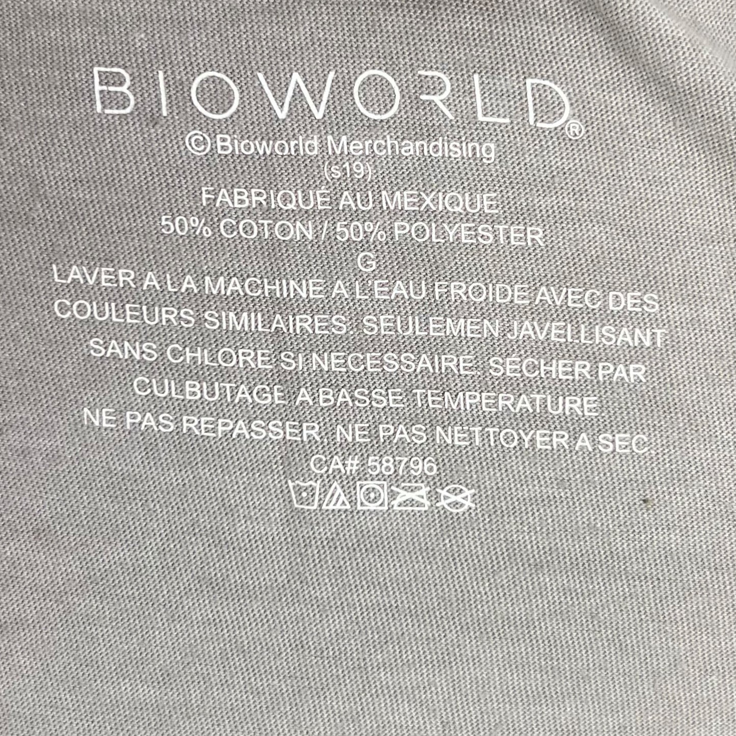 Bioworld t-shirt